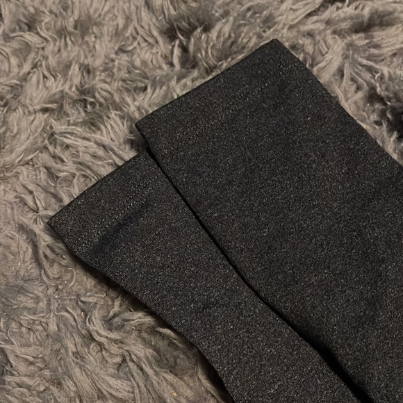 Marty M gray stretch leggings elastic waist - Picture 2 of 3